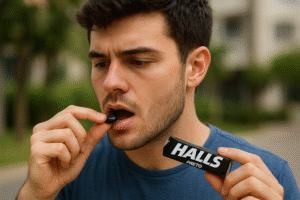 para que serve o Halls Preto